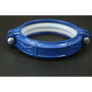 China Plastic Lining Grooved Fittings Ductile iron 90 Degree Elbow on sale