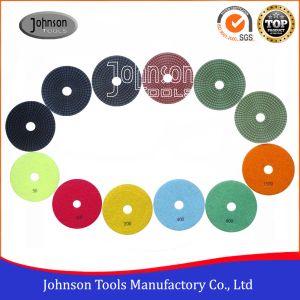 High Sharpness Diamond Stone Polishing Pads , Marble Polishing Pad 5 ''