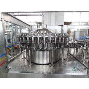 Aseptic Automatic Bottle Filling Machine 12.08Kw Automatic Water Filling