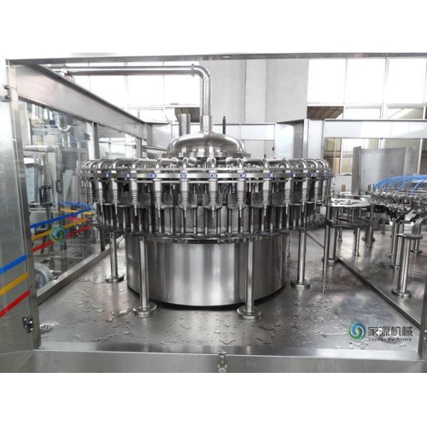 Aseptic Automatic Bottle Filling Machine 12.08Kw Automatic Water Filling