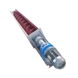 Continuous Spiral Feeder Industrial U-shaped Shaftless Spiral Conveyor