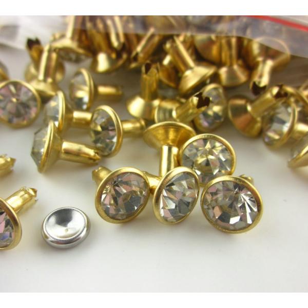 wholesale double cap single cap cheap metal jeans rivet for shoes bag clothing