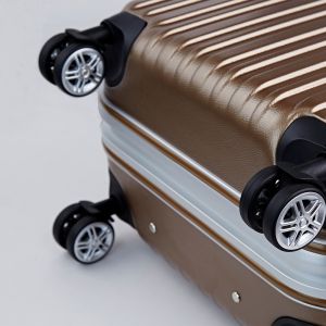 Anti-theft Business Carry on Suitcase with High Capacity and No Zipper Closure