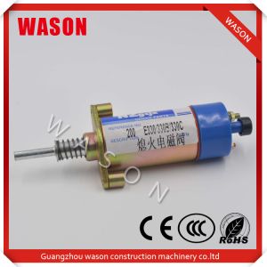 Diesel engine Stop Solenoid 3E9785 155-4653 155-4654 for E330B Excavator