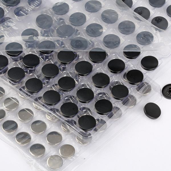 2020 Alloy zamark Cap Flat Jacket Custom Metal 4 Part Spring Snap Button