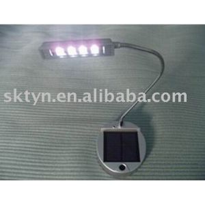 Solar Power 4 LED Desk Lamp