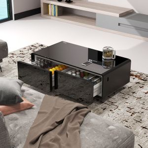 2024 Multifunctional Refrigerated Drawer Coffee Table for Modern Living Room