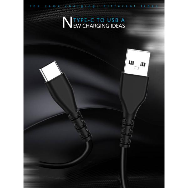 10FT 3M Long USB Type C Charging Cable Fast Charging CE Listed Samsung Galaxy S20 Use