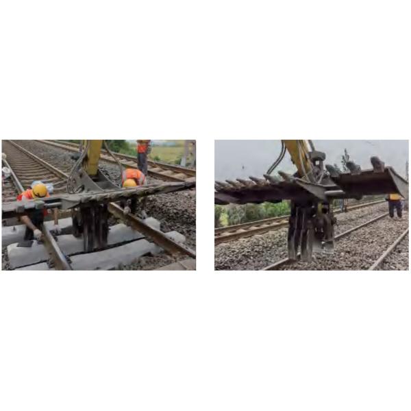 Railway Sleeper Auto-change Equipment SLEEPER CHANGING MACHINE SLEEPER CHANGER sepcial function for construction
