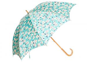 Quality 23 Straight Wooden Umbrella Convenient Bent Handle Umbrella Head Design for sale