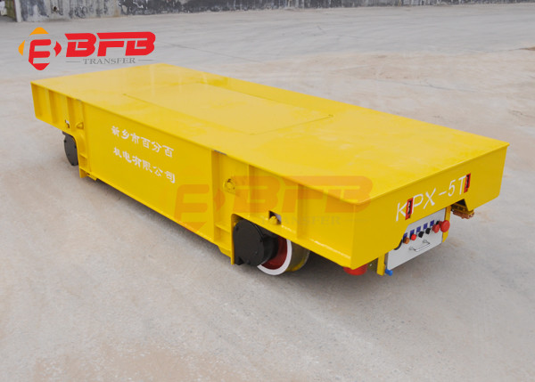 Buy 25T Steel Platform Rail Battery Operated Cart Remote Control at wholesale prices
