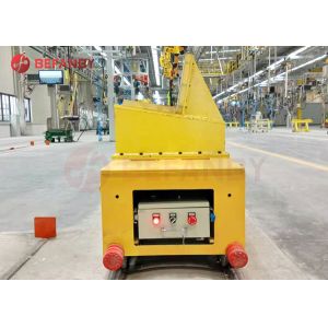 Warehouses Q235 10T Electric Transfer Cart Material Handling
