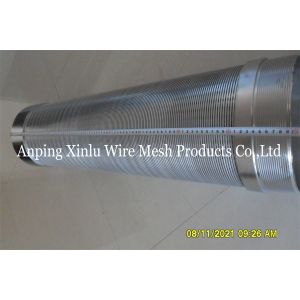 Johnson Wedge Wire Continuous Slot Screen Pipe For Groundwater