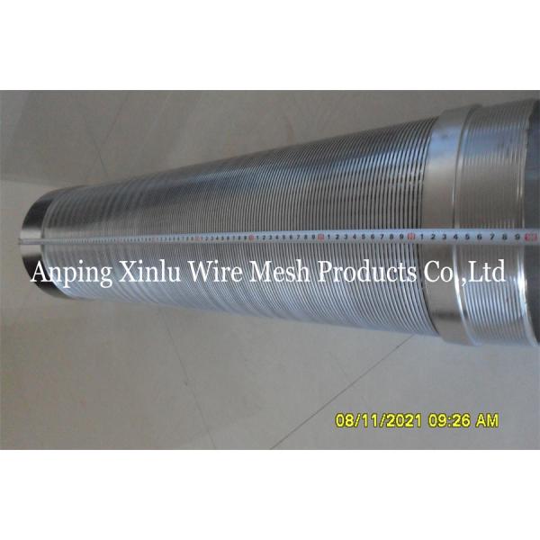 Johnson Wedge Wire Continuous Slot Screen Pipe For Groundwater