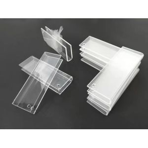 Brown Black Custom Polycarbonate Sheets Polycarbonate Plastic Parts