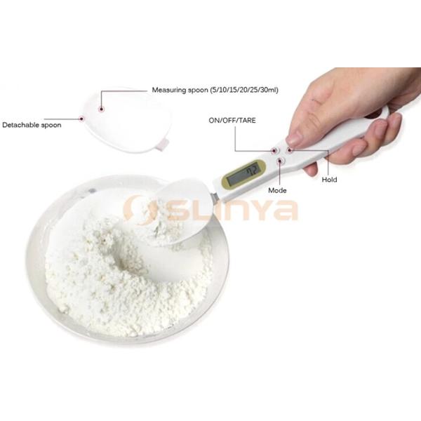 Plastic Lcd Digital Liquid Bulk Measuring Spoons With Scale For Cooking