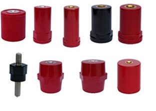 SEP4041 hexagon electric insulator M10 bus bar support DMC brown bus bar