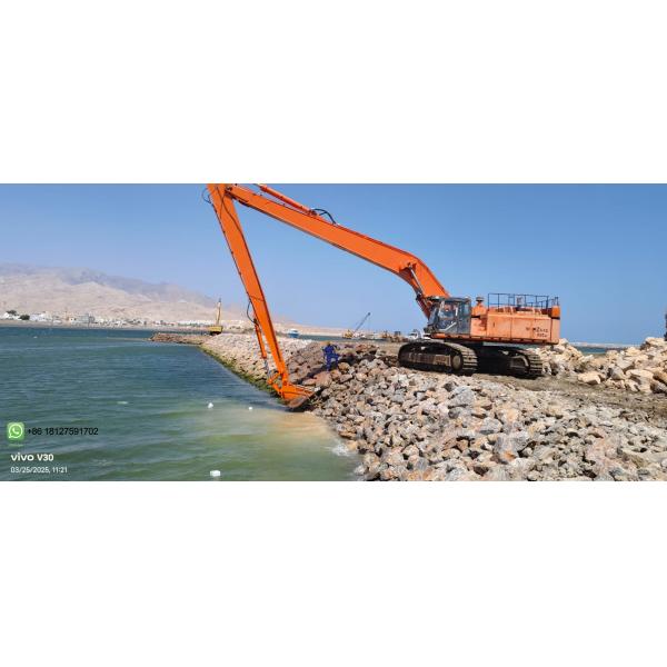 Swamp Excavator Long Stick 40ft With Flotation