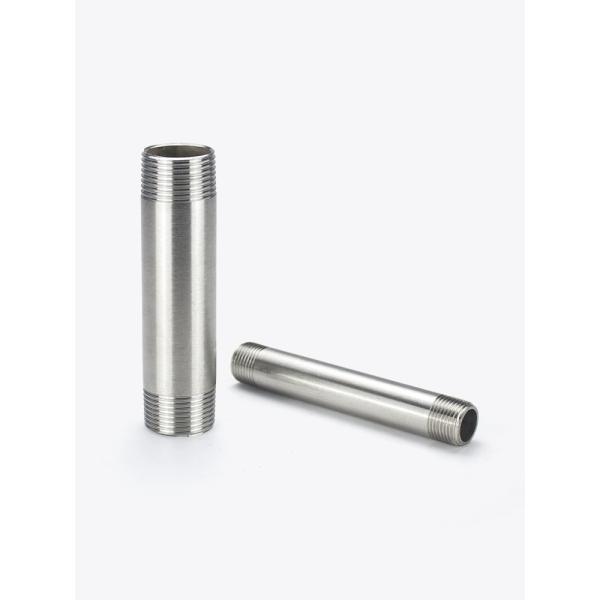 Hexagon Head Code Stainless Steel Pipe Fittings Double Male Threaded Nipple Cast Pipe