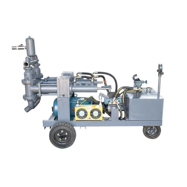 Buy Vertical Stucco Pump Sprayer Mortar Grout Pump Two Cylinder at wholesale prices