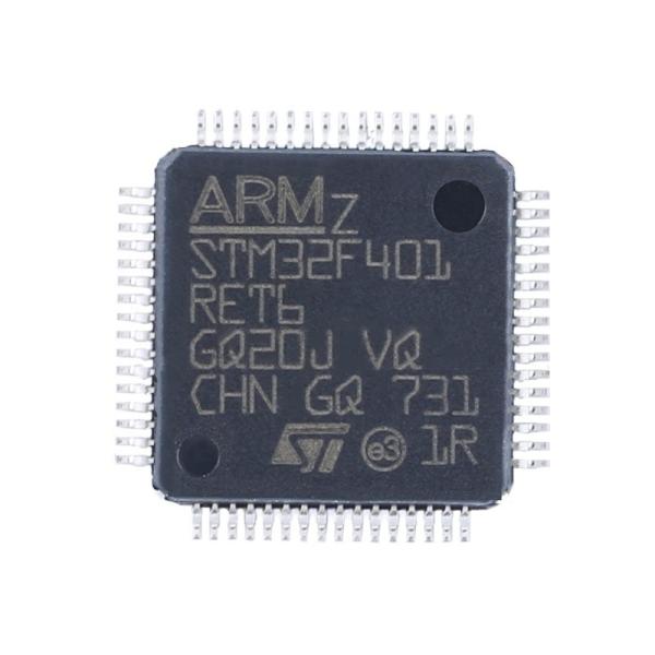 Buy In Stock Microcontrollers IC MCU 32BIT 512KB FLASH 64LQFP Electronic component Integrated circuits STM32F401RET6 at wholesale prices