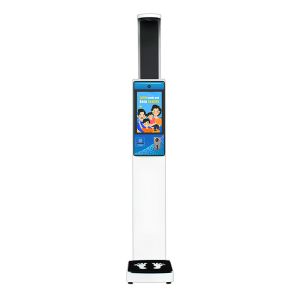 Hd Lcd Screen Ultrasonic Height And Weight Machine RS232 Interface