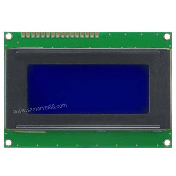 M1604A-B5,16x4 Character Dot-matrix LCM, 1604LCM,STN Blue, transmissive/negative