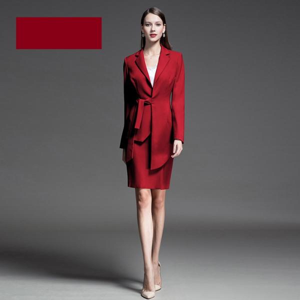 Anti-Static Fall Autumn Slim Fit Blazer for Women Ladies Office Business Suits