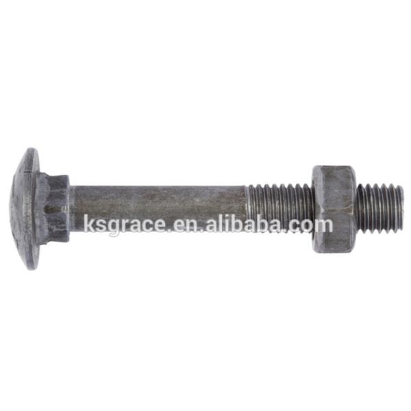 DIN603 Cup Head Square Neck Carriage Bolts High Performance Cup Head Bolt And Nut