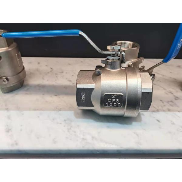 Buy Screwed Welded Clamp 150lb 3pcs Stainless Steel Ball Valve at wholesale prices