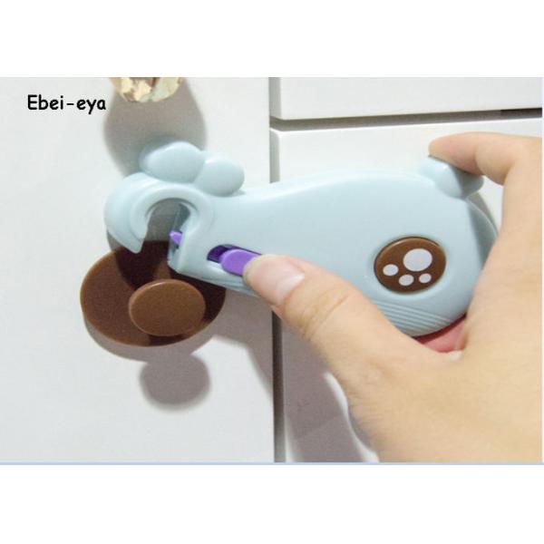 Classic Child Safety Cabinet Locks Little Whale Shape Biparting , Baby Safty Lock