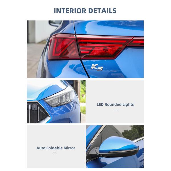 KIA K3 EV Electric Car 5 Seats 410KM for Family Usage and Power consumption KWh 13.6