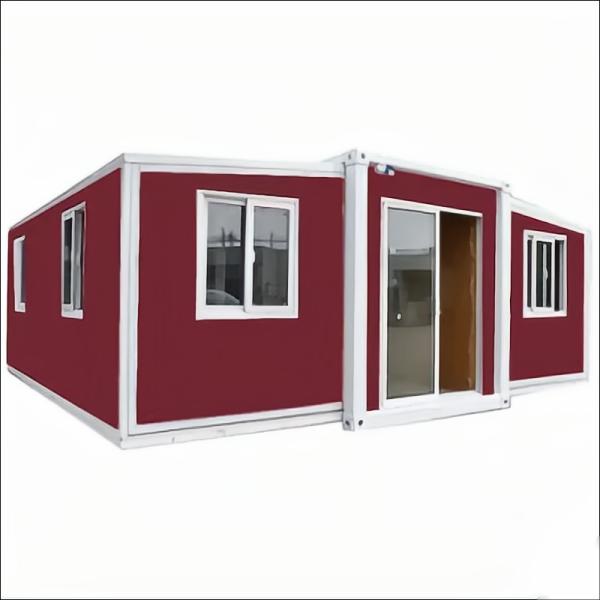 Apartment Expandable Container House 2 Bedroom 20ft Steel Structure Prefabricate