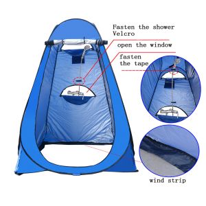 Wind Proof Polyester 190T Portable Outdoor Changing Tent