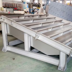 Screw Press Sludge Dewatering Machine For Containerized Wastewater Treatment