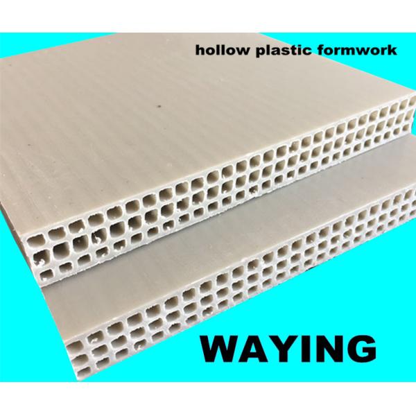 Buy 1220x2440*12mm Hollow Plastic Formwork at wholesale prices