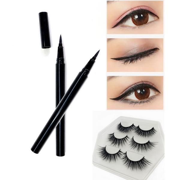 Buy Magic Adhesive Eyeliner And Eyelashes / Long Lasting Magic Eyeliner at wholesale prices