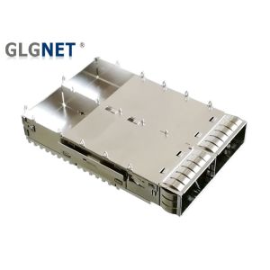 100G Ethernet 2 Ports QSFP28 Cage Mates EMI Protection Press Fit Mount Type