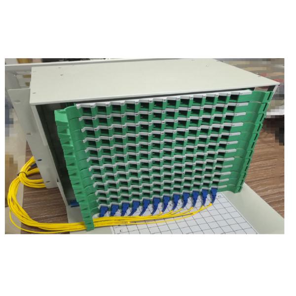FTTB 19" ODF 12core 144fibers Rack Mount Patch Panel