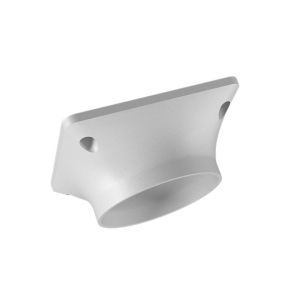 Black / White Square Flange Replacement For Fume Extractor CE Certification