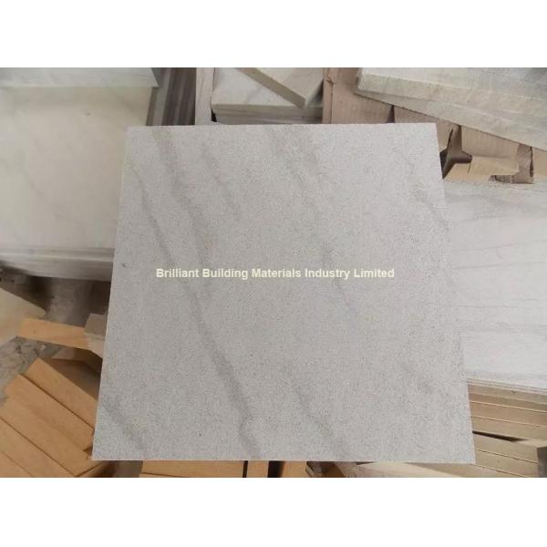Buy White Sandstone Tiles Wave Veins(White Shade) at wholesale prices