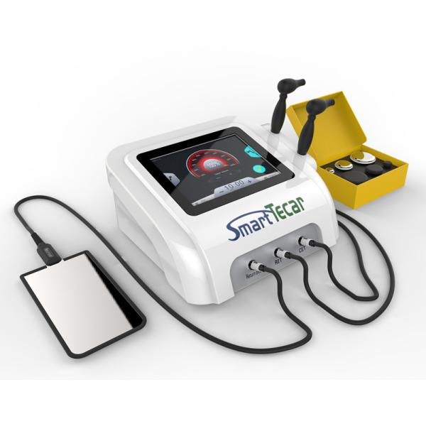 Buy Monopolar Rf 448khz Tecar Therapy Machine Capacitive Resistive Energy Transfer at wholesale prices