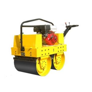 Road Roller With Turning Radius 2700mm Heavy Duty Construction Machinery