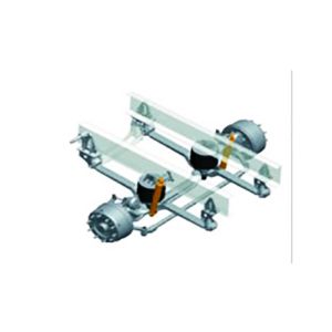 Light Weight Structure Suspension System Fits Howo Bridge , 485 Bridge , 457