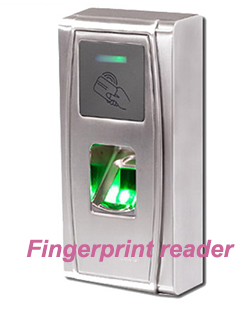 Outdoor Durable Theftproof Fingerprint Turnstile Barrier Gate 304 Stainless Steel