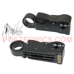 CT-ST332A CCTV Tool Three Blades Rotary Coaxial Cable Stripper