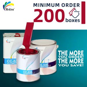 Viral Crystal Red Glossy And Weather Resistant Car Paint​