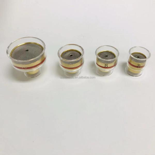 WP17/18/26 TIG Welding Torch Spare Parts Clear Quartz Nozzle 16 for Efficiency