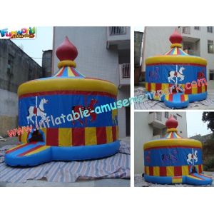 Carousel Inflatable Commercial Bouncy Castles