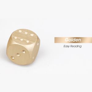 14mm 16mm D6 Engraved Board Game Dice Custom Logo